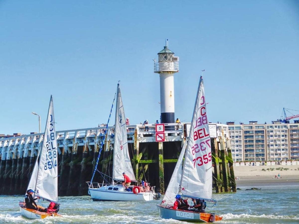 Duplex Villa Capricia Appartement Met Zwembad Nieuwpoort Jachthaven 外观 照片